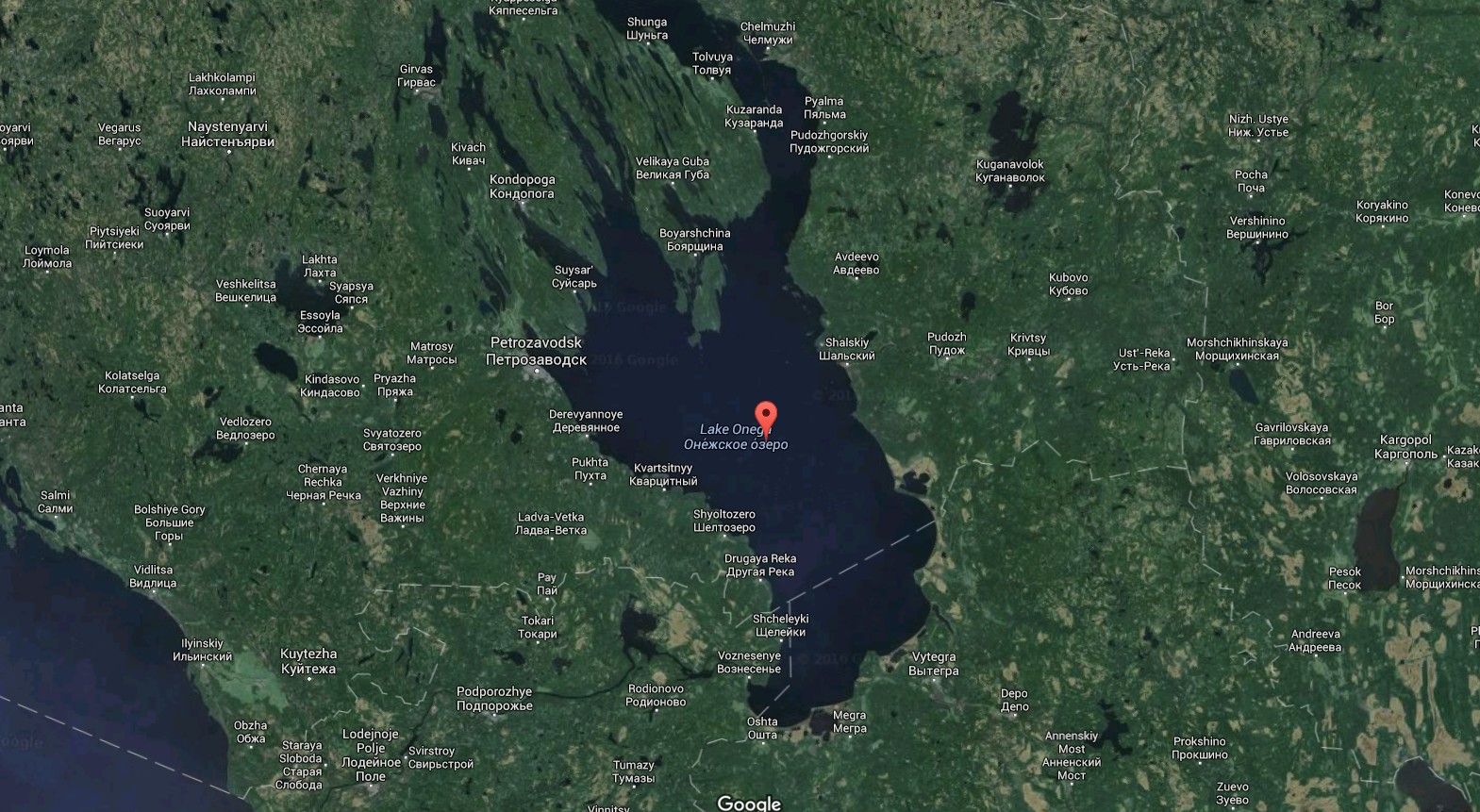 (Onega Lake)